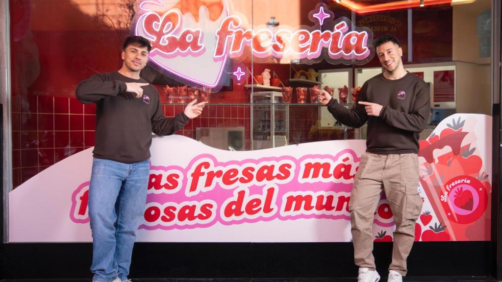 Gonzalo Barreno y Alejandro Fernández, dueños de La Fresería.