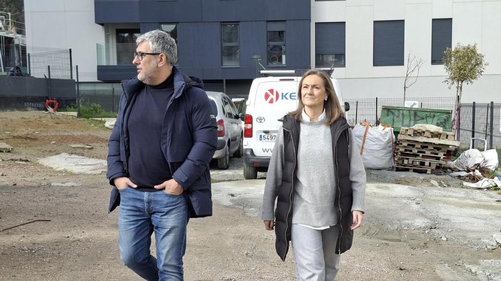 Miguel Martín y Luisa Sánchez, concejales del Partido Popular de Vigo