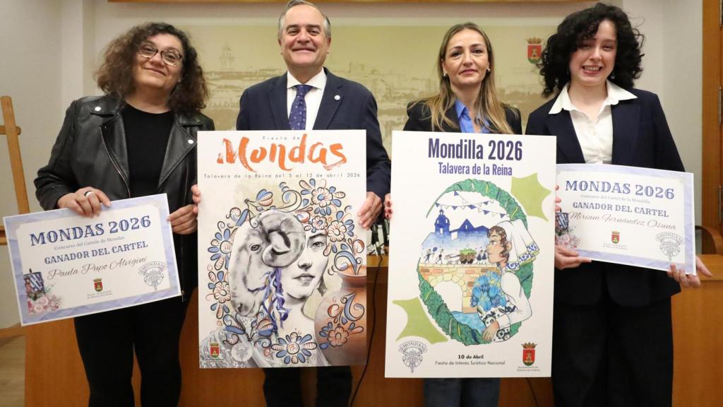 Presentación carteles Las Mondas y La Mondilla de Talavera de la Reina.