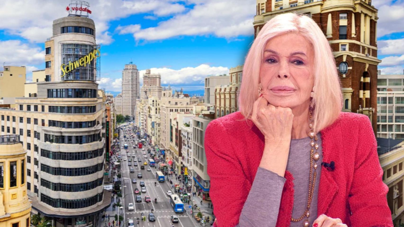 La actriz y cantante Bibiana Fernández.