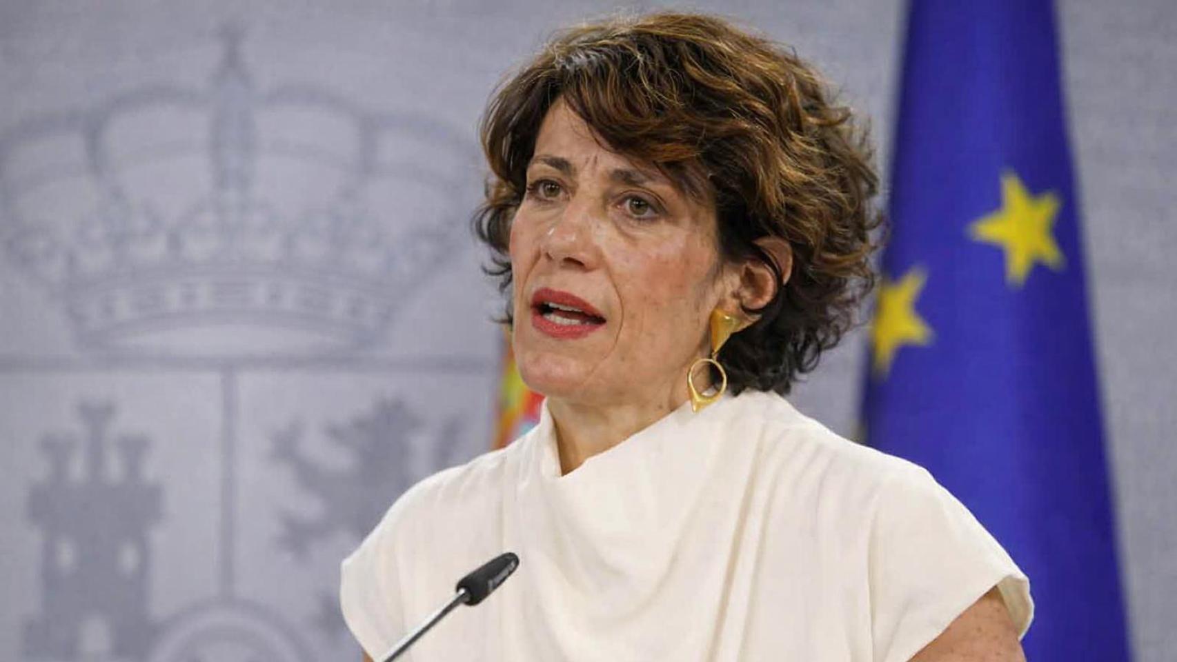 Elma Saiz, Ministra de Inclusión, Seguridad Social y Migraciones de España.