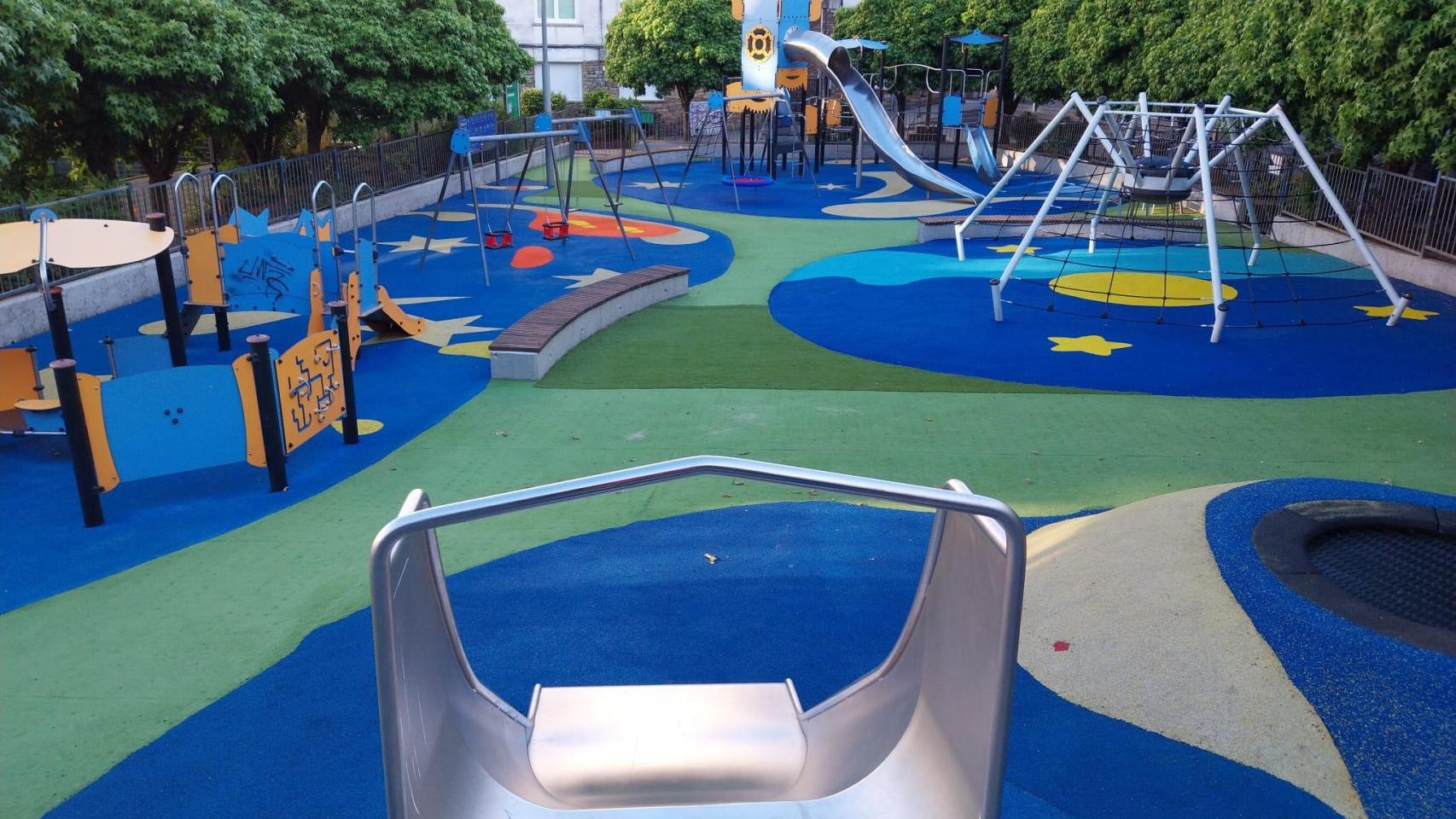 Santiago dedicará más de 1,2 millones de euro al mantenimiento de las áreas de juegos infantiles