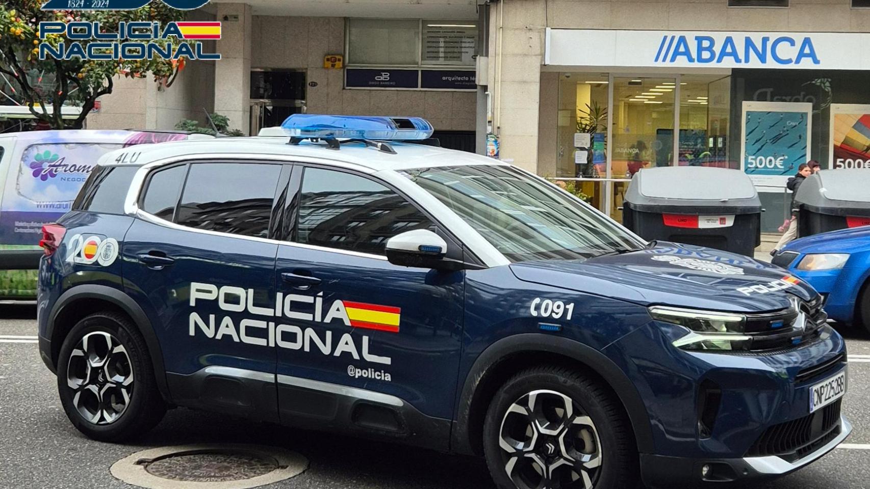 Imagen de un coche de la Policía Nacional