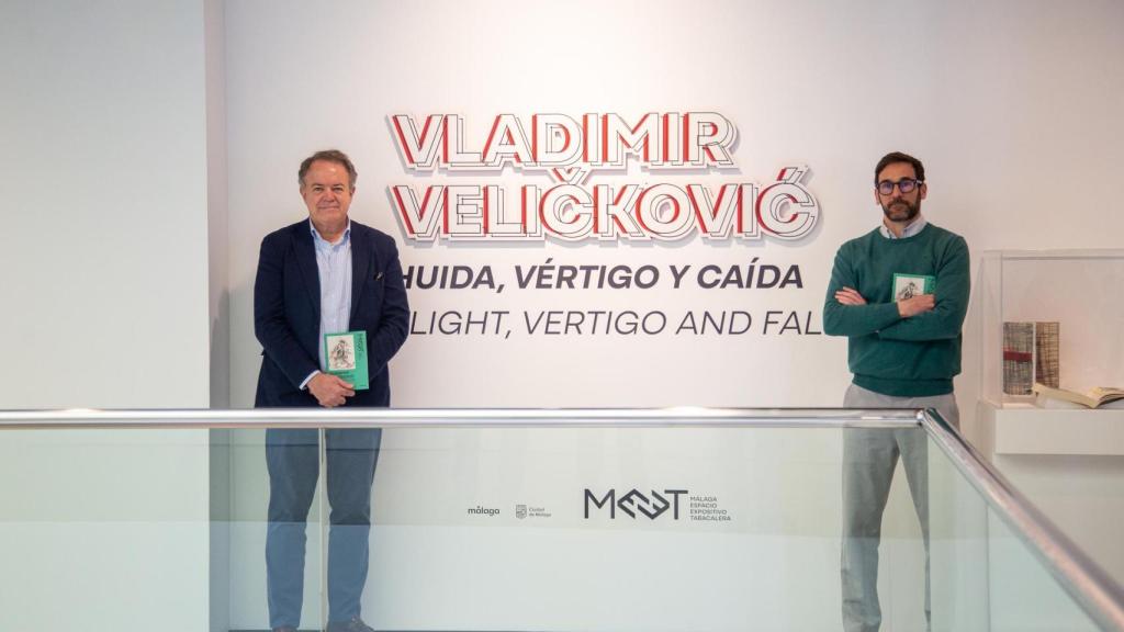 Presentación de la exposición ‘Vladimir Veličković. Huida, vértigo y caída’.