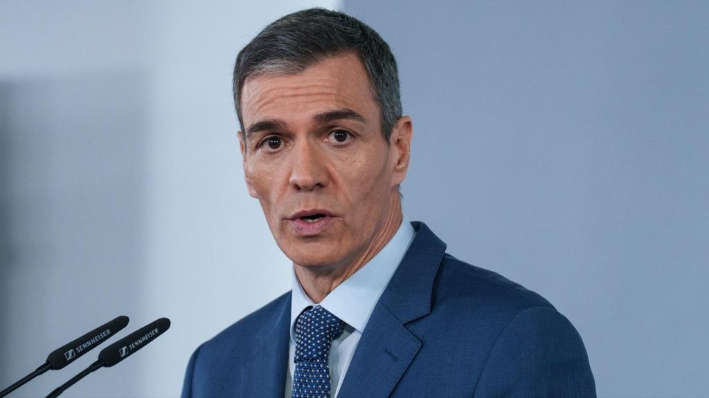 Pedro Sánchez, presidente del Gobierno.