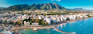 Vistas de Marbella.