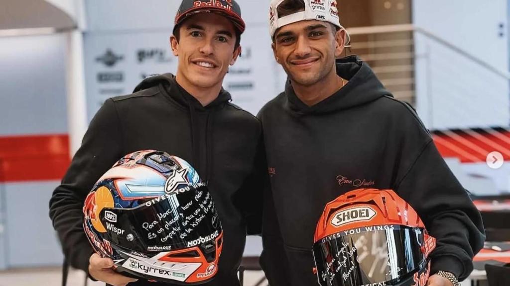 Marc Márquez y Jorge Martín.