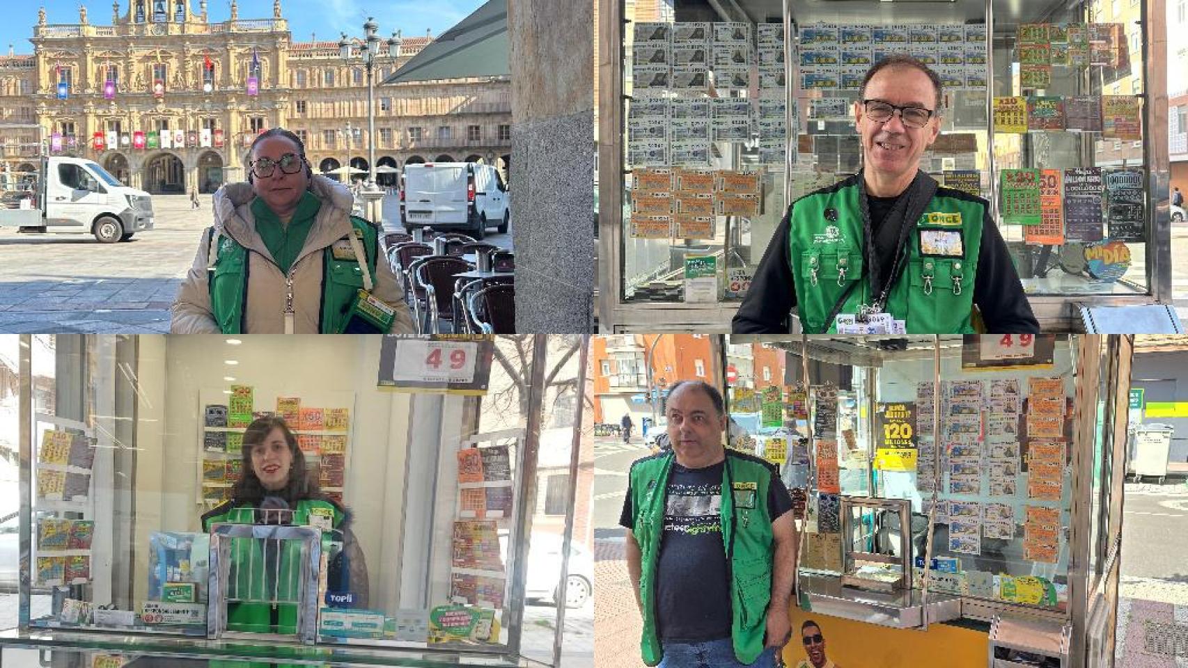 Vendedores de la ONCE
