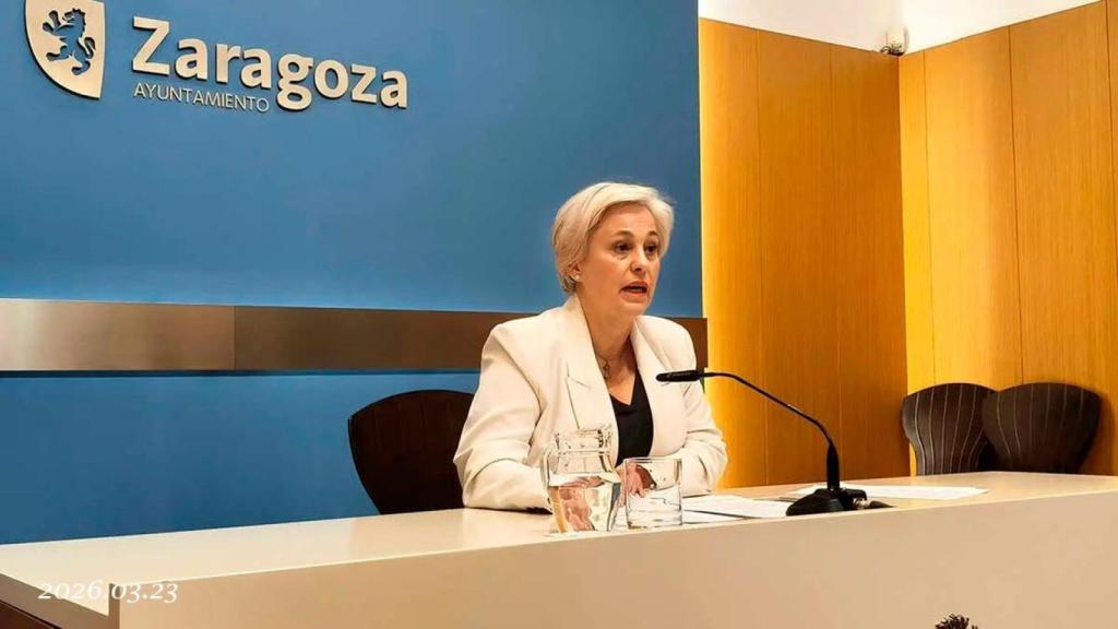 María Luisa Gaspar, concejal 'no adscrita' en el Ayuntamiento de Zaragoza.