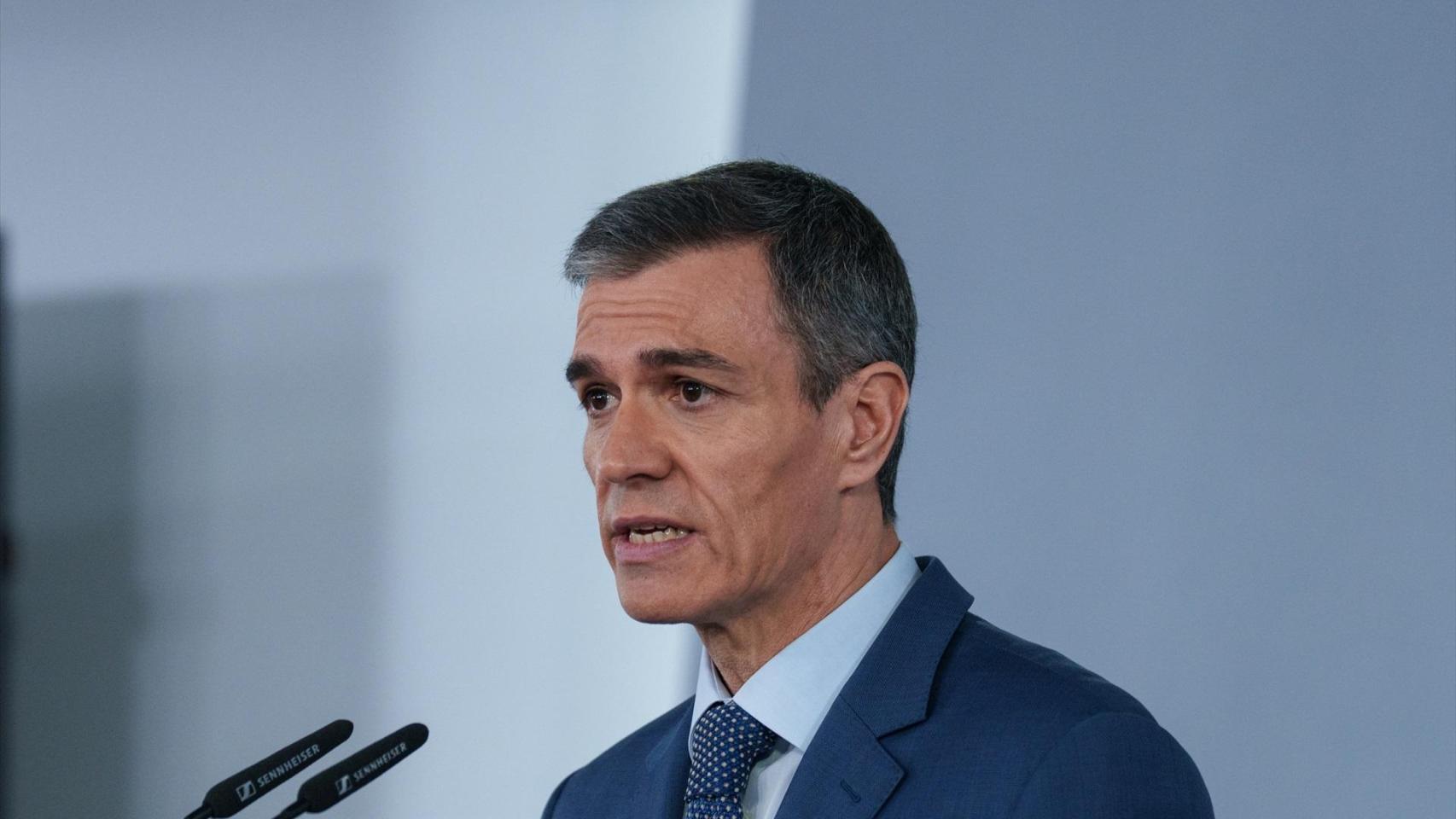 Pedro Sánchez, presidente del Gobierno.