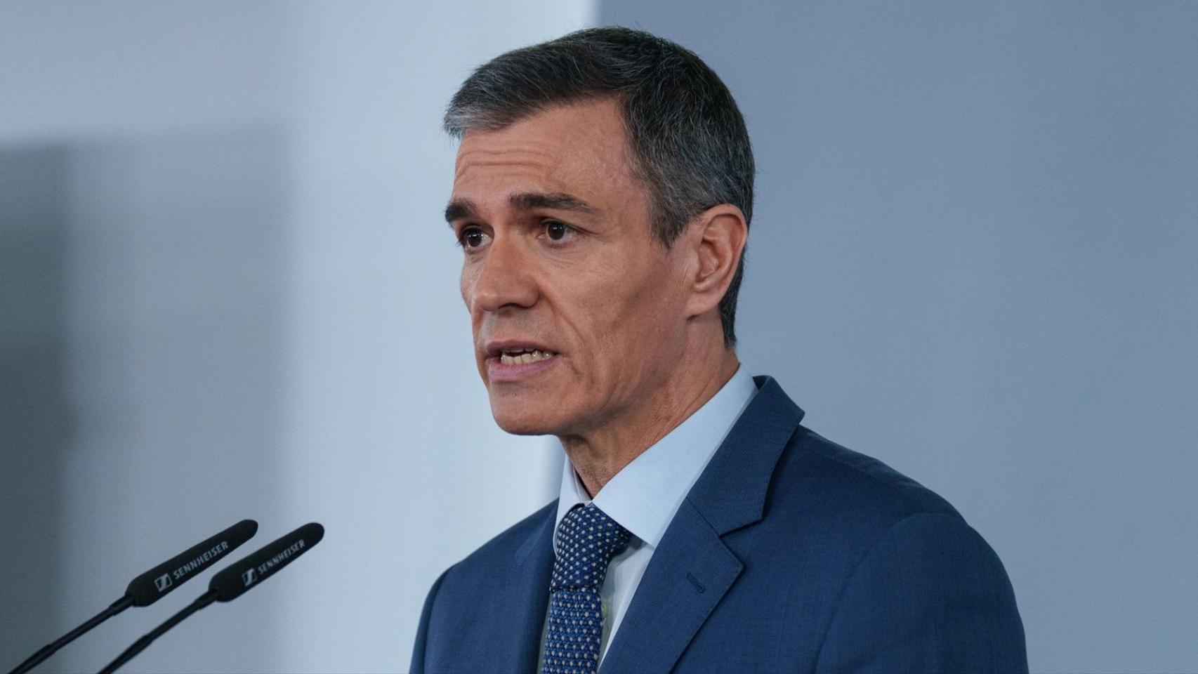 Pedro Sánchez, presidente del Gobierno.