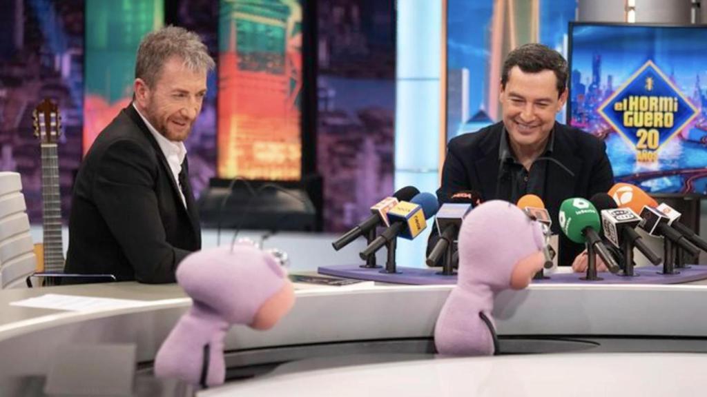 Juan Manuel Moreno in El Hormiguero.