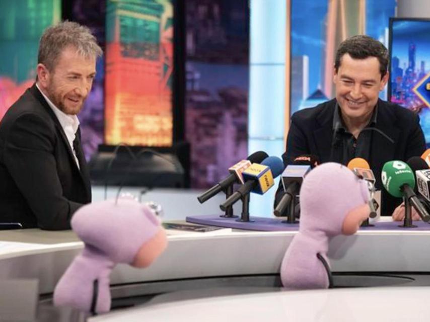 Juan Manuel Moreno en 'El Hormiguero'.
