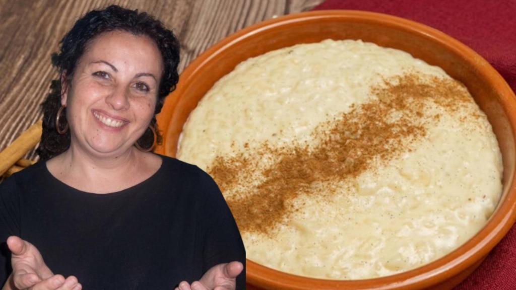 Silvia Pérez, cocinera y su receta del arroz con leche cremoso.