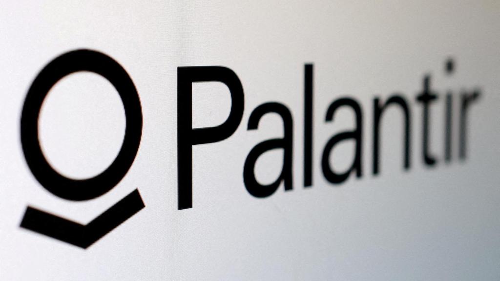 El logo de Palantir.