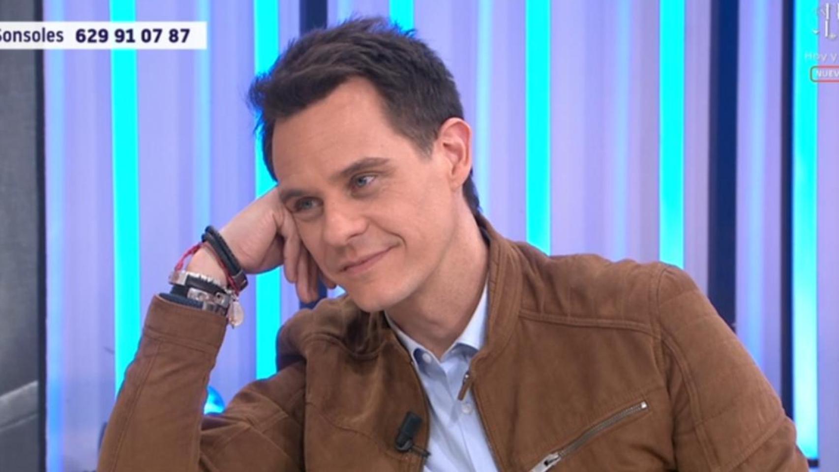 Christian Gálvez acudió a 'Y ahora Sonsoles' este lunes.
