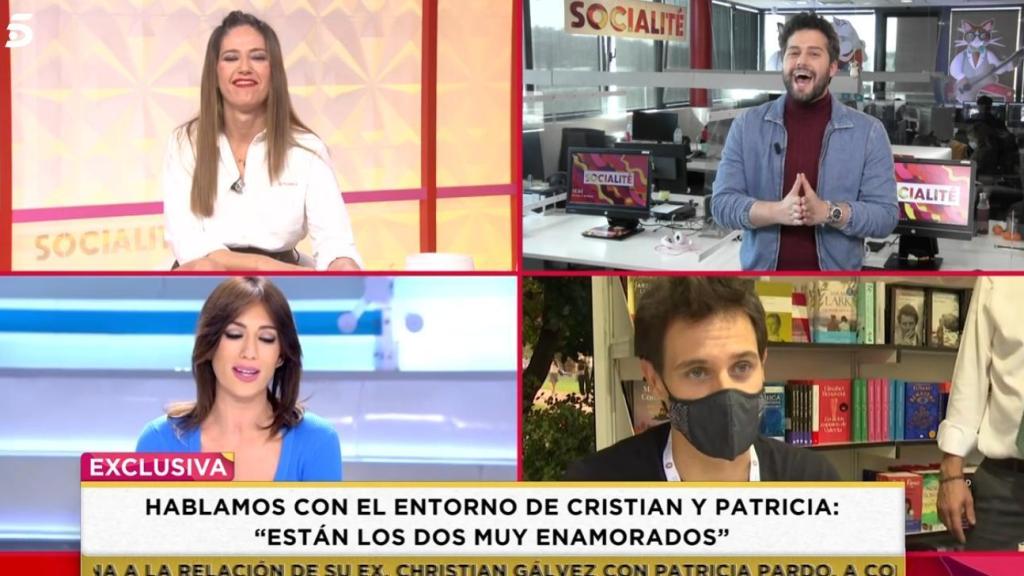 'Socialité' destapó la relación entre Christian Gálvez y Patricia Pardo en 2022.