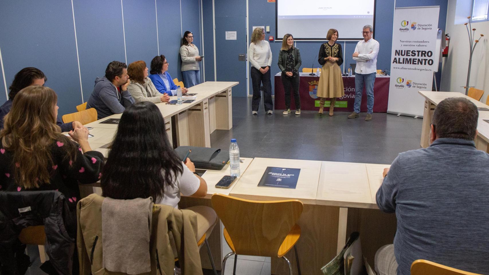 La Diputación de Segovia da inicio a una nueva edición del Aula 5 Claves para los profesionales de la marca Alimentos de Segovia