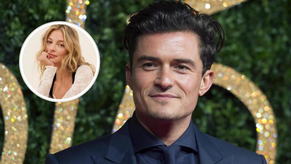 Orlando Bloom y Luisa Laemmel en un montaje de JALEOS.