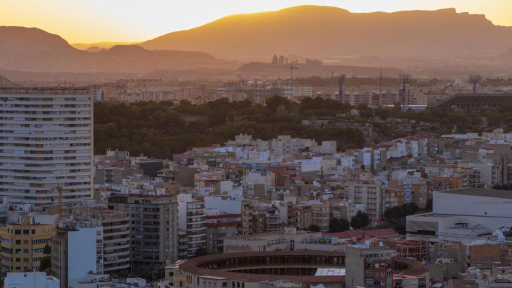 Vistas de la ciudad de Alicante