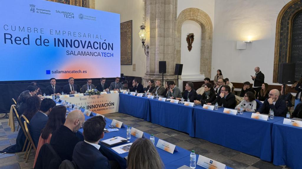 Otro momento de la cumbre de Salamanca Tech.
