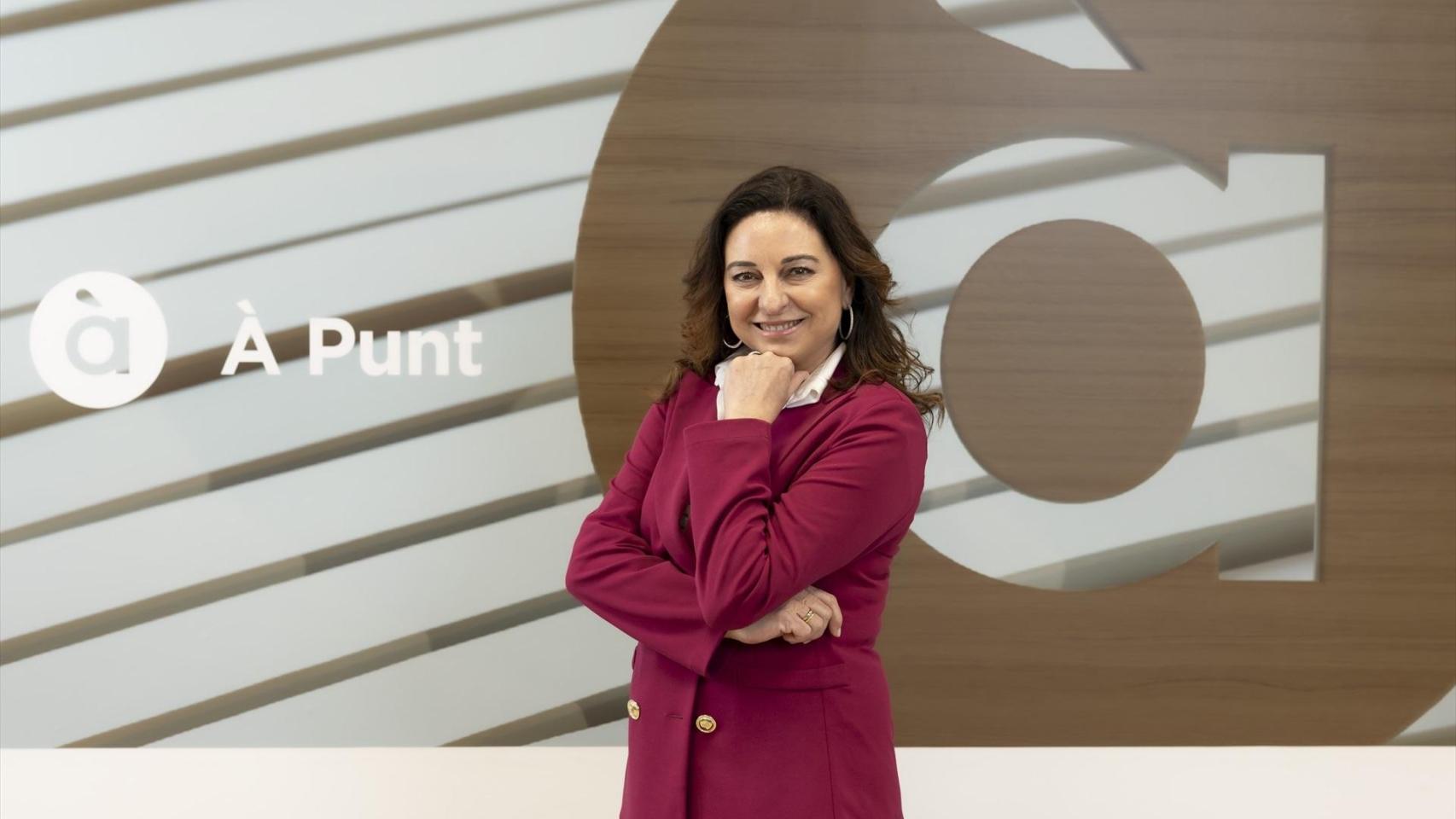 Rosalia Mayor, presidenta sustituta del Consejo de Administración de À Punt. Miguel Lorenzo