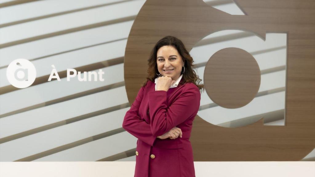 Rosalia Mayor, presidenta sustituta del Consejo de Administración de À Punt. Miguel Lorenzo