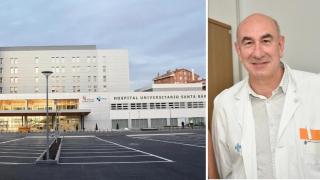 A la derecha, el gerente de Asistencia Sanitaria de Soria, José Vicente Cano.