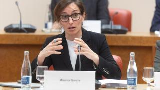 Mónica García, ministra de Sanidad, en el Congreso de los Diputados este pasado lunes.