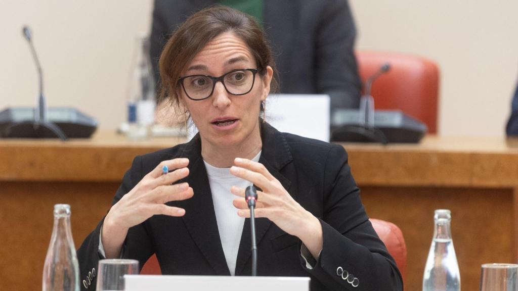 Mónica García, ministra de Sanidad, en el Congreso de los Diputados este pasado lunes.