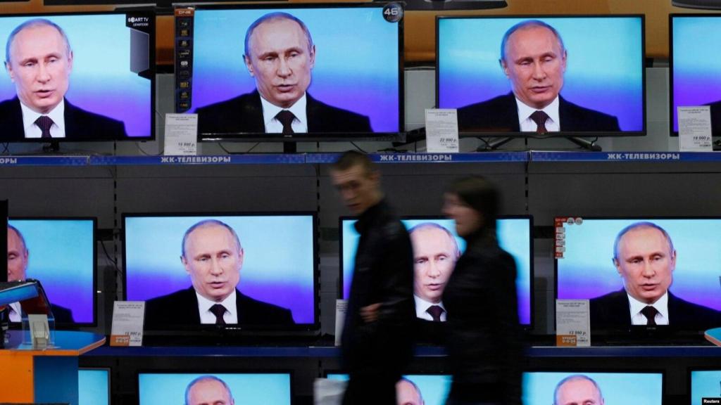 Russian President Vladimir Putin in a television speech.