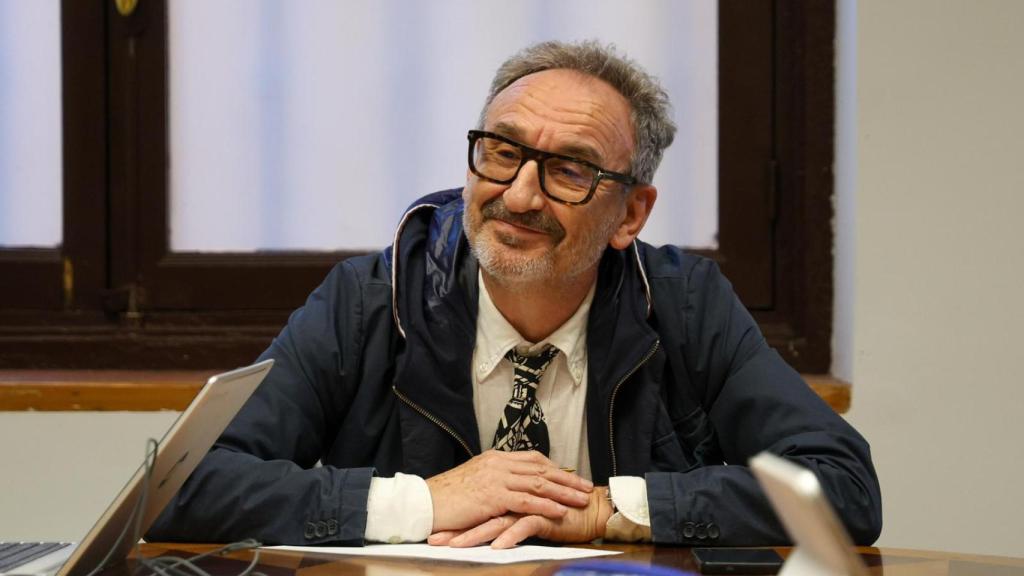 Florentino Delgado, concejal de Planeamiento del Ayuntamiento de Toledo, esta mañana.