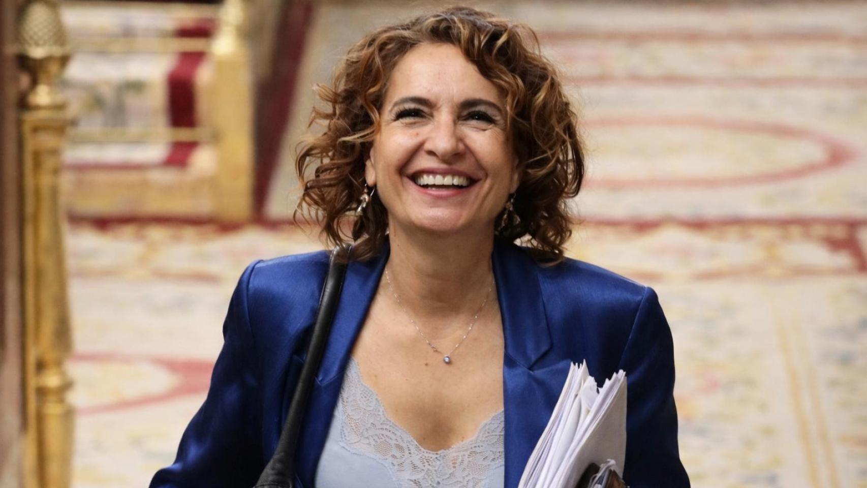 María Jesús Montero, vicepresidenta primera del Gobierno y ministra de Hacienda.