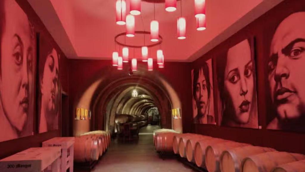 Una de las bodegas de Albeda de Iregua, en La Rioja.
