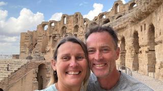Craig y Lindsay Foreman, la pareja encarcelada en Irán acusados de espionaje.