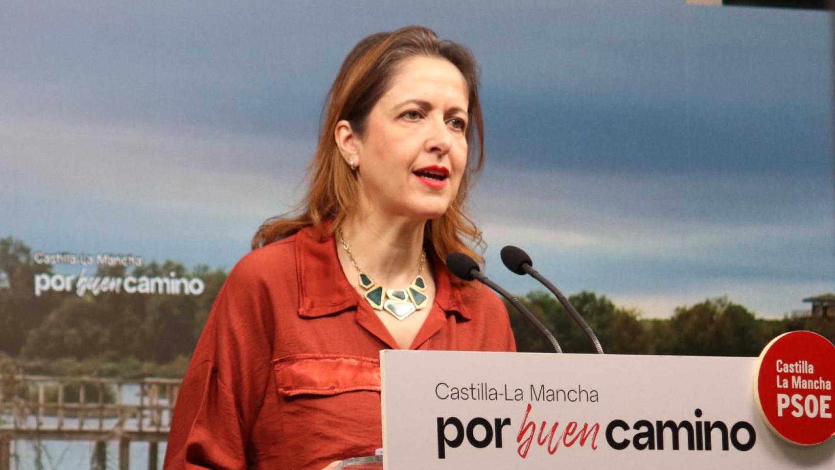 Cristina Maestre, vicesecretaria general del PSOE de Castilla-La Mancha y eurodiputada.