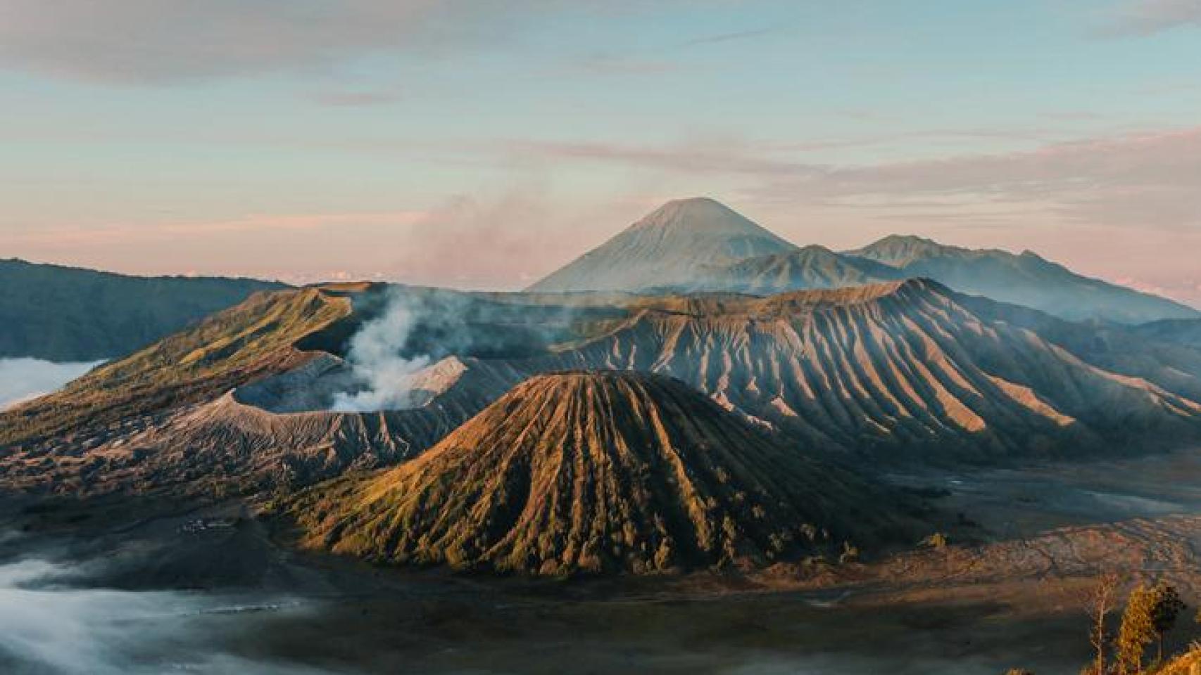 Imagen de un volcán.