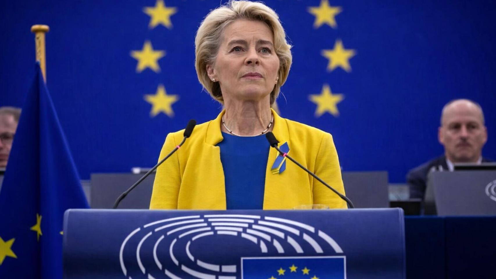 Ursula von der Leyen, presidenta de la Comisión Europea.