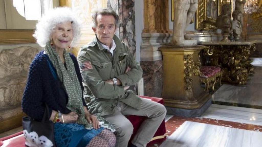 Cayetana y Alfonso Díez en un viaje a Roma en 2013.