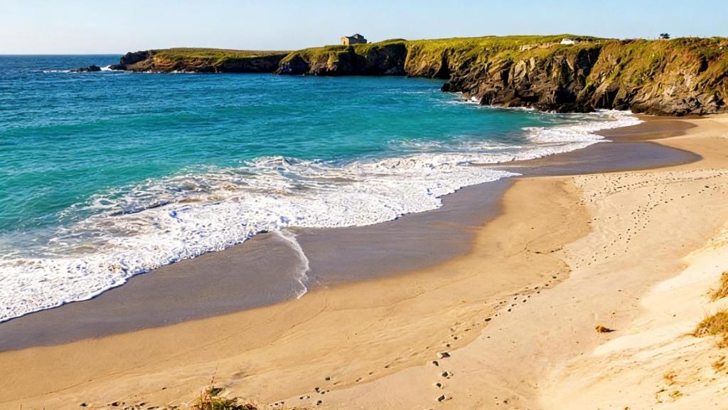 Playa de Santa Comba, en Ferrol