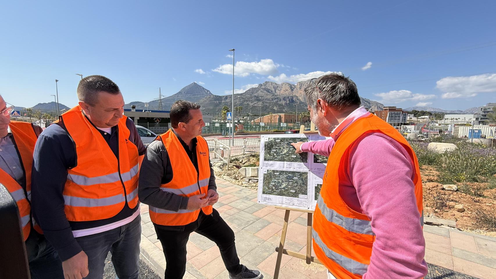 La Nucía inicia el soterramiento de dos líneas de alta tensión en Serreta para desbloquear su expansión urbana