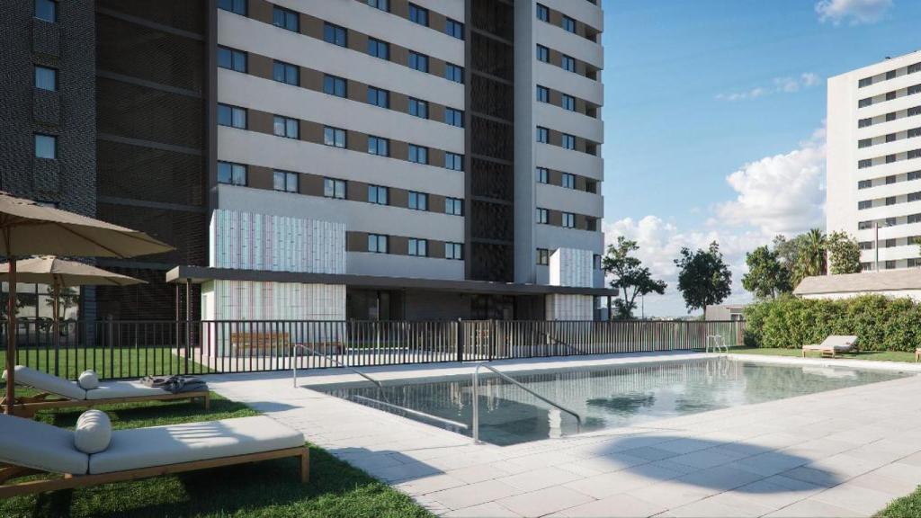 Residencial Vora, nueva promoción de viviendas de Metrovacesa en Valencia. EE