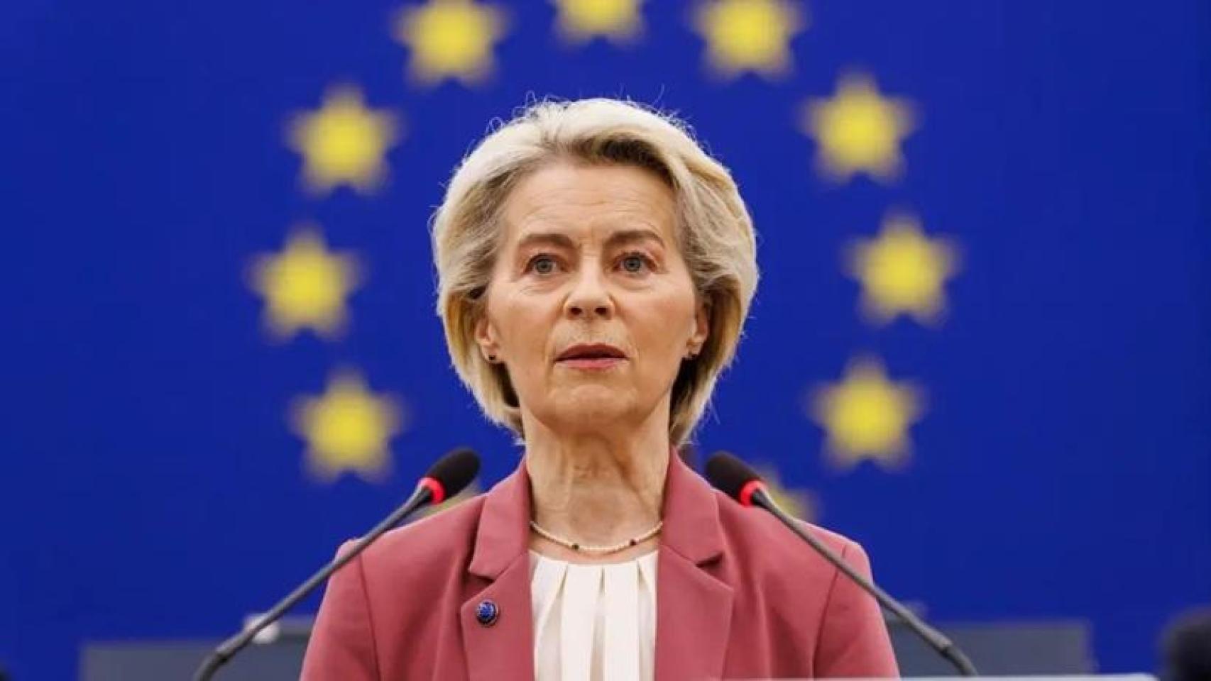 La presidenta de la Comisión Europea, Ursula von der Leyen.