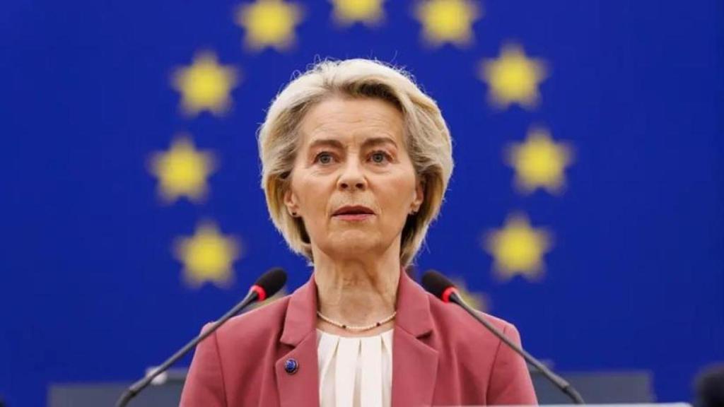 La presidenta de la Comisión Europea, Ursula von der Leyen.