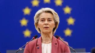 La presidenta de la Comisión Europea, Ursula von der Leyen.