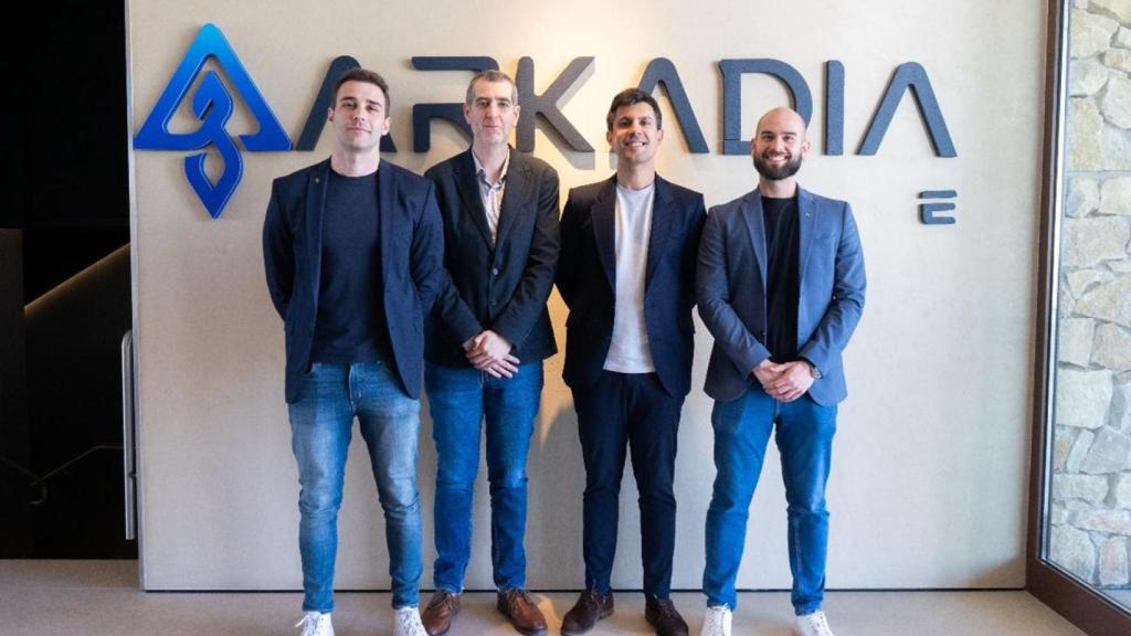 Parte del equipo de la startup en la sede de la compañía.