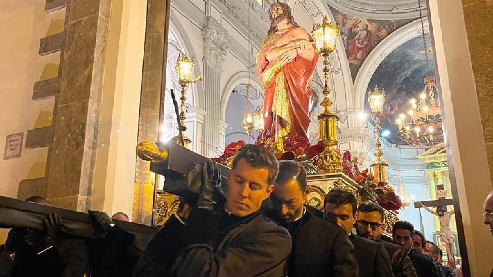 Procesión de Semana Santa en Sagunto.