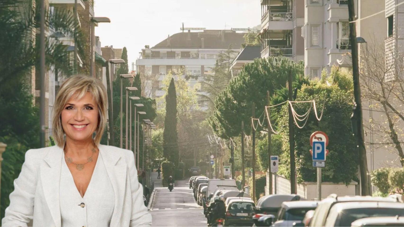 La casa de Julia Otero (66 años) en Barcelona