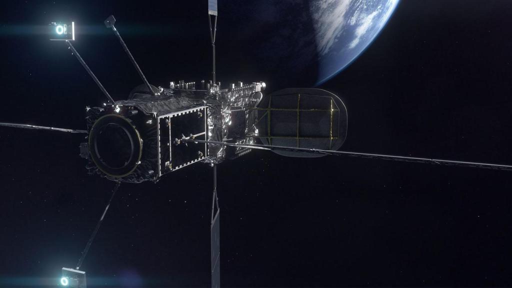 Vehículo espacial para prolongar la vida de los satélites