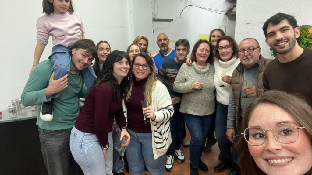 La fiesta de despedida.